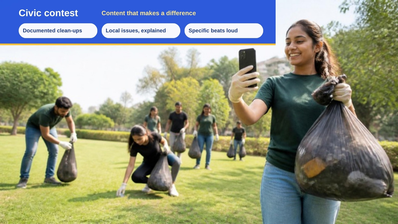 Civic Contests — Win Prizes for Content That Makes a Difference