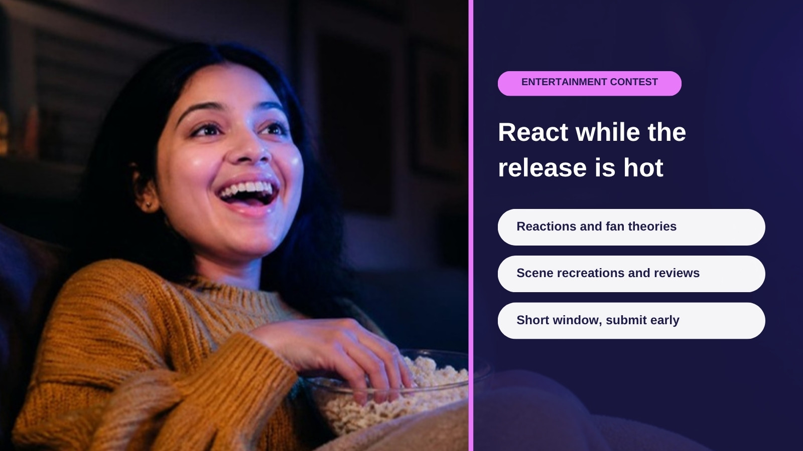 Entertainment and Fan Contests — Win Prizes Around Movie and Show Releases