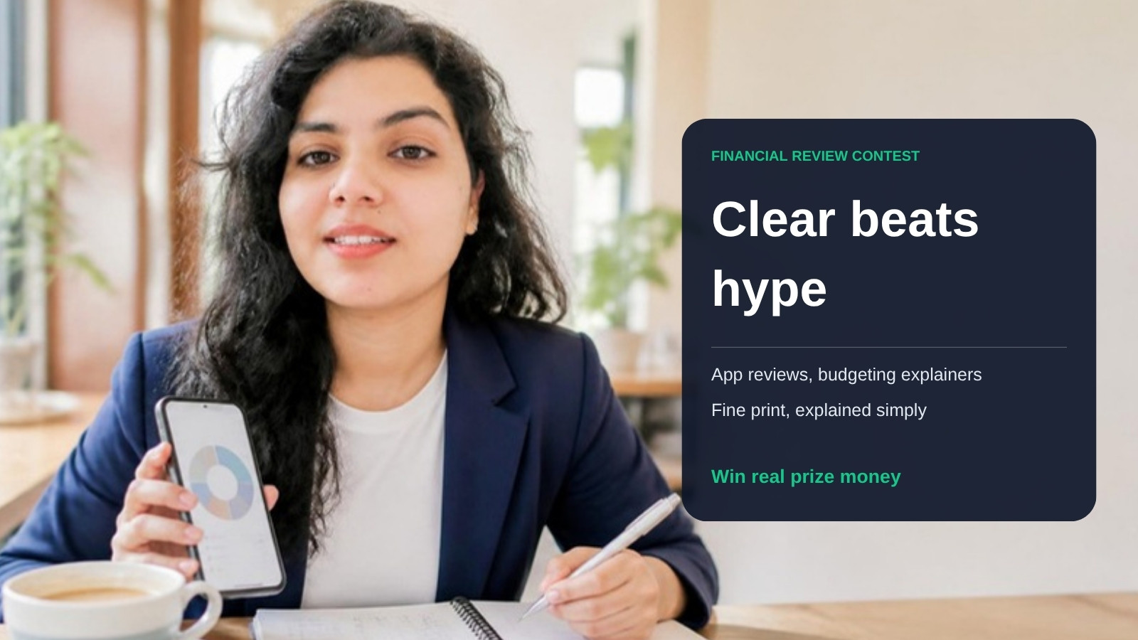 Financial Review Contest — Win Real Prizes for Money & Finance Content