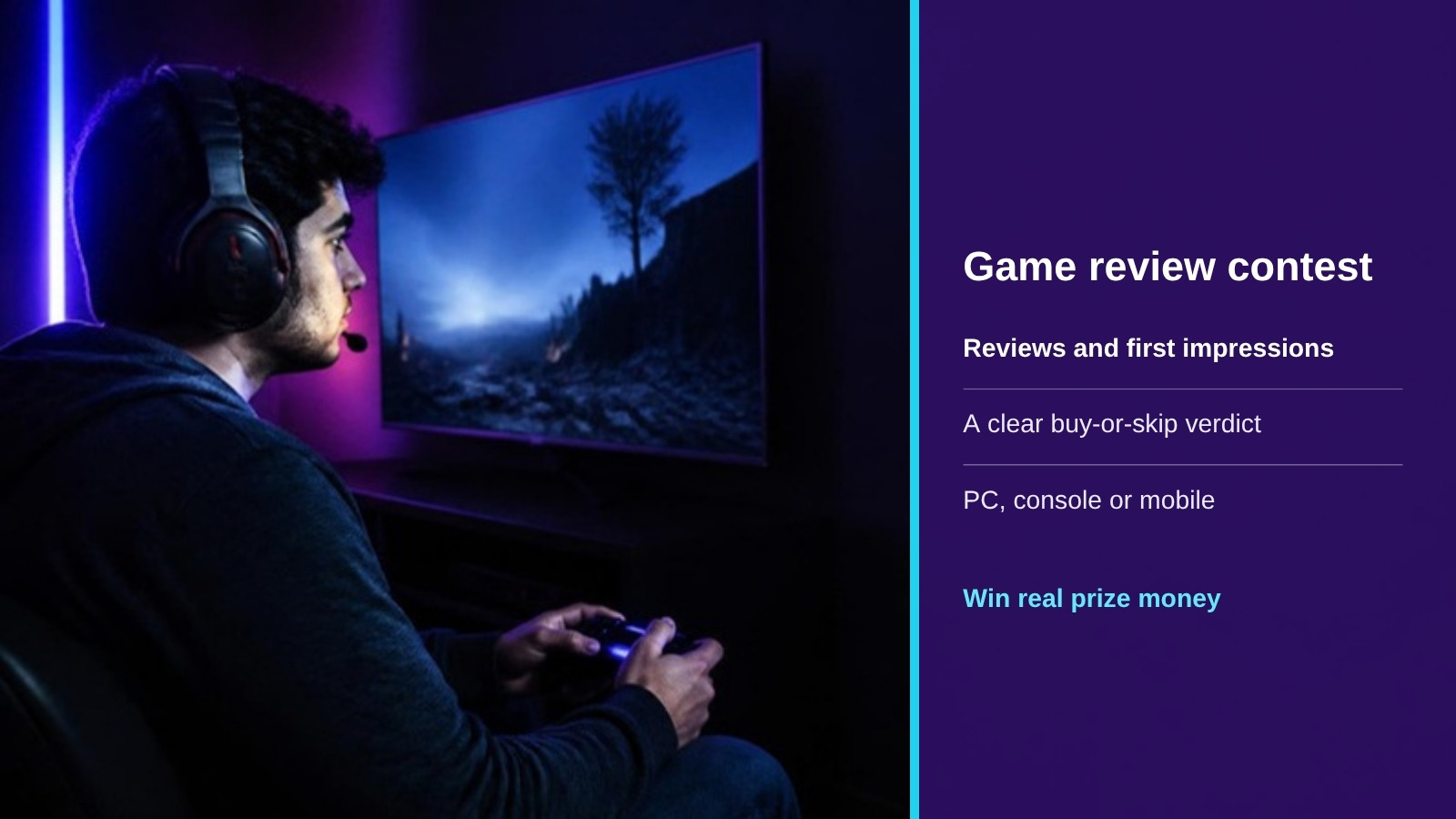 Game Review Contest — Win Real Prizes for Your Gaming Reviews